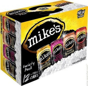 MIKES VARIETY PACK 12 PK CN