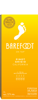 BAREFOOT PINOT GRIGIO BOX 3L