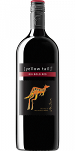 YELLOW TAIL BIG BOLD RED