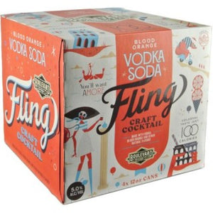 BOULEVARD FLING BLOOD ORANGE 4PK CN
