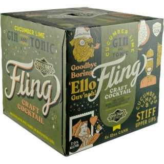 BOULEVARD FLING CUCUMBER LIME GIN & TONIC