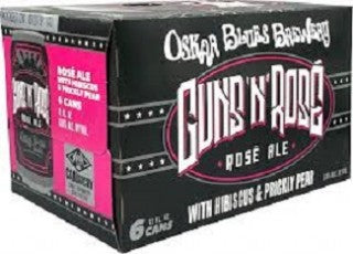 OSKAR BLUE GUNS'N'ROSE ALE 6PK CN