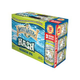 SWEETWATER HOP HASH EASY IPA 15PK CN