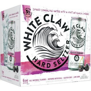 WHITE CLAW BLACK CHERRY 6PK CN