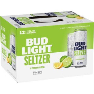 BUD LIGHT SELTZER LEMON LIME 12PK CN