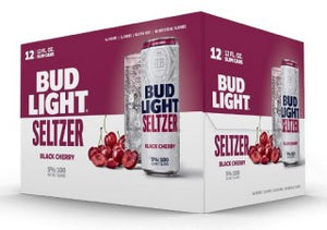 BUD LIGHT SELTZER BLACK CHERRY 12PK CN