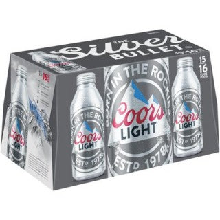 COORS LIGHT 15PK ALUMINUM