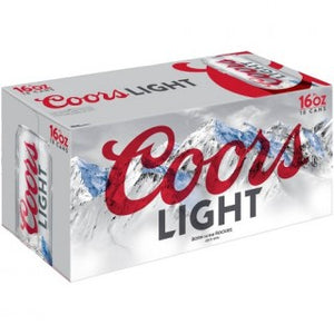 COORS LIGHT 12PK 16OZ CN