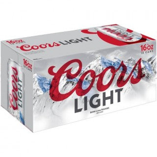 COORS LIGHT 12PK 16OZ CN