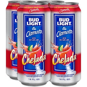 BUD LIGHT CHELADA 4PK CN