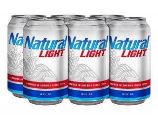 NATURAL LIGHT 6 PK CN