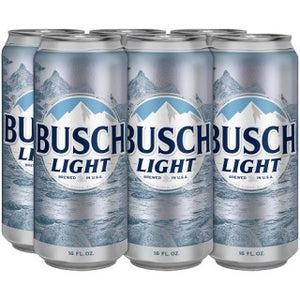 BUSCH LIGHT 6PK 16OZ CN