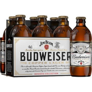 BUDWEISER COPPER RESERVE LAGER 6PK NR